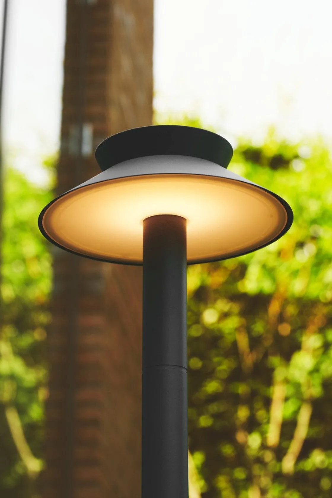 Nordlux Solcellebelysning|Pullert<Justina 60 cm pullert for utendørsbruk Solcelle 5W m/sensor IP44