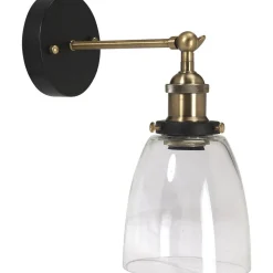 Pr home of Scandinavia Ab Baderomsbelysning Vegg<Kappa vegglampe - Svart/Klar