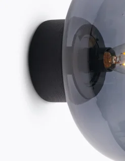 New Works Interiørlamper<Karl-Johan Vegglampe - Smoke