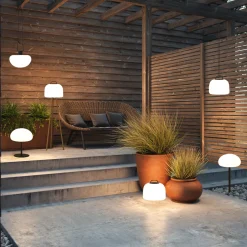 Nordlux Led-Baller Og Krukker|Oppladbare Bordlamper<Kettle pendel 22 utendørs oppladbar -