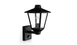 Philips Utelamper - Klassiske Vegglamper<Kinno vegglampe opp utendørs IP44 E27 - Med sensor