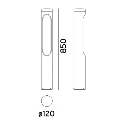 Norlys Lightup-Pris|Pullert<Kisa 5184 Pullert 85 cm 15,2W 3000 Kelvin
