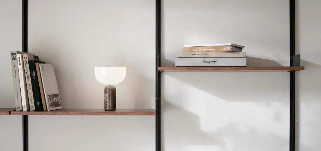 New Works Oppladbare Bordlamper<Kizu Portable bordlampe - marmor