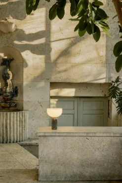 New Works Oppladbare Bordlamper<Kizu Portable bordlampe - marmor