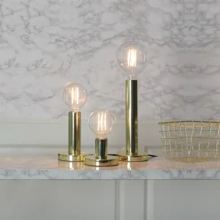 Star Trading Dekorpære E27|Led-Pærer E27 Sokkel<Glob LED Filament 125mm