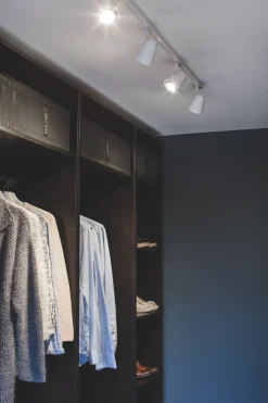 Sg Armaturen As Zip Spotskinner<Komplett 2m Zip Zoom 4x6W dimtowarm m/endetilkobling - matt