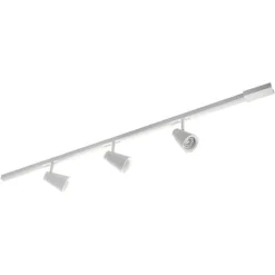 Sg Armaturen As Zip Spotskinner<Komplett Zip Zoom 3x6W m/endetilkobling - matt