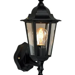 Ms - belysning Utelamper - Klassiske Vegglamper<Kristiansand vegglampe opp utendørs IP44 E27