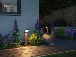 Paulmann Utelamper Til Kystområder|Pullert<Kulma pullert utendørs IP44 7,5W 3000 Kelvin 50 cm - Sensor