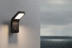 Paulmann Utelamper Til Kystområder|Utelamper Med Opp/Ned Lys<Kulma vegglampe utendørs IP44 7,5W 3000 Kelvin - Sensor