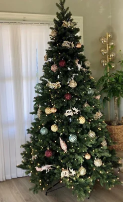 Trend Collection Kunstig Juletre<Kunstig juletre 180 cm 40% PE og 60% PVC 300 LED varmhvit