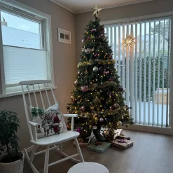 Trend Collection Kunstig Juletre<Kunstig juletre 180 cm 40% PE og 60% PVC 300 LED varmhvit