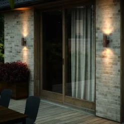 Nordlux Utelamper Med Opp/Ned Lys<Kyklop vegglampe utendørs opp/ned IP54 GU10