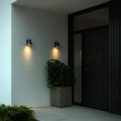 Nordlux Utelamper Med Opp/Ned Lys<Kyklop vegglampe utendørs ned IP54 GU10