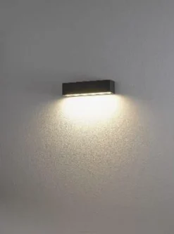 NorDesign Utelamper Med Opp/Ned Lys<Kyoto 25 cm vegglampe ned - Antrasitt