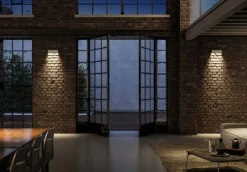 NorDesign Utelamper Med Opp/Ned Lys<Kyoto 25 cm vegglampe ned - Antrasitt