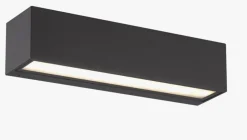 NorDesign Utelamper Med Opp/Ned Lys<Kyoto K2 Antrasitt Grå