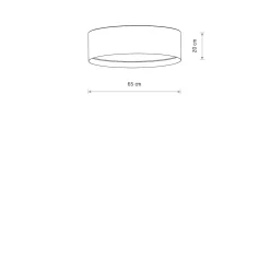 Nowodvorski Kjøkkenbelysning Tak|Taklamper / Takplafonder<Lago taklampe 65 cm