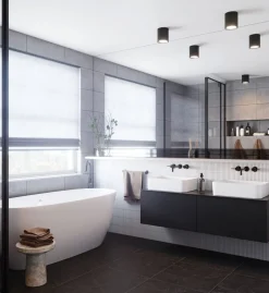 Nordlux Baderomsbelysning Tak|Kjøkkenbelysning Tak<Landon 14 downlight IP44 6,5W moodmaker