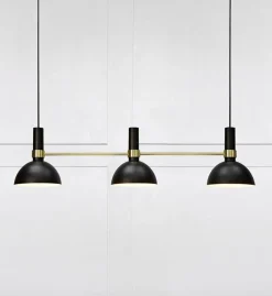 Marksløjd Kjøkkenbelysning Tak|Takpendler<Larry takpendel - Svart/Børstet messing -