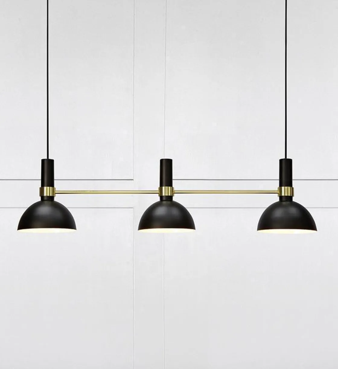 Marksløjd Kjøkkenbelysning Tak|Takpendler<Larry takpendel - Svart/Børstet messing -