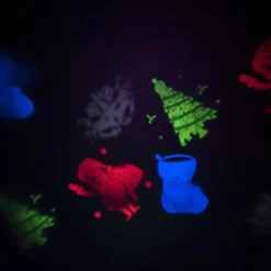 Konstsmide Juledekorasjoner<Laserlampe fargede julemotiv IP44 utendørs