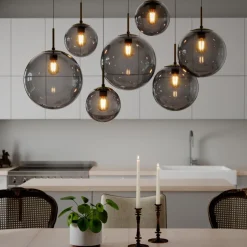 By Rydens Kjøkkenbelysning Tak|Takpendler<Laura takpendel 7 lys