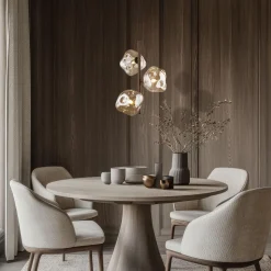 TK Lighting Kjøkkenbelysning Tak|Takpendler<Lava takpendel 3-lys