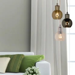 Aneta Lighting Vinduslamper|Kjøkkenbelysning Tak<Leah vinduspendel 4 meter ledning m/stikkontakt