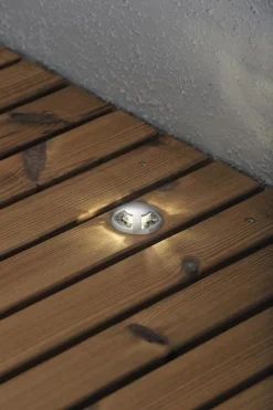 Konstsmide Uplights<Led uplight sett 6 spots 6x0,36W