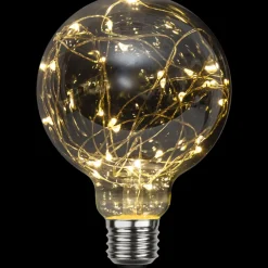 Star Trading Dekorpære E27|Led-Pærer E27 Sokkel<LED-pære smokey med små lys E27 (1,5W)