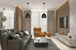 Emibig Kjøkkenbelysning Tak|Takpendler<Lenox takpendel 1 lys - Svart/Gullfarget