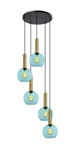 NorDesign Kjøkkenbelysning Tak|Takpendler<Less rondell takpendel 5 lys - Small