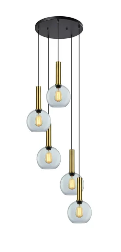 NorDesign Kjøkkenbelysning Tak|Takpendler<Less rondell takpendel 5 lys - Small