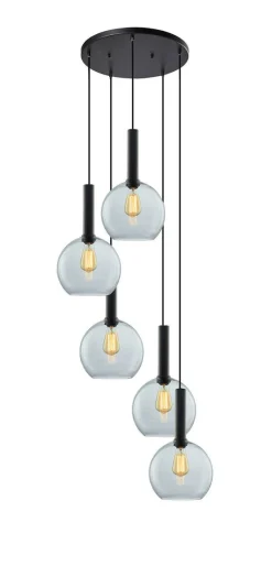 NorDesign Kjøkkenbelysning Tak|Takpendler<Less rondell takpendel 5 lys - Medium