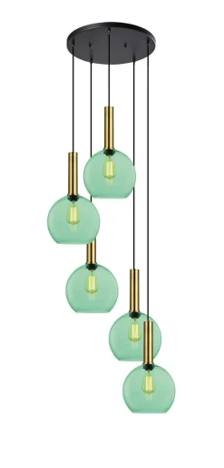 NorDesign Kjøkkenbelysning Tak|Takpendler<Less rondell takpendel 5 lys - Medium