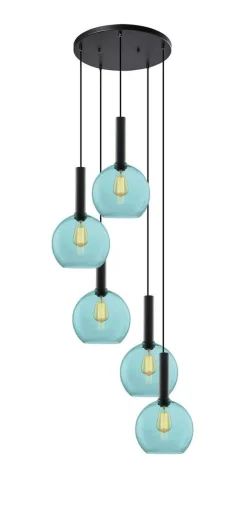 NorDesign Kjøkkenbelysning Tak|Takpendler<Less rondell takpendel 5 lys - Medium