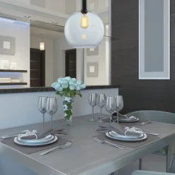 NorDesign Kjøkkenbelysning Tak|Takpendler<Less rondell takpendel 1 lys - Large