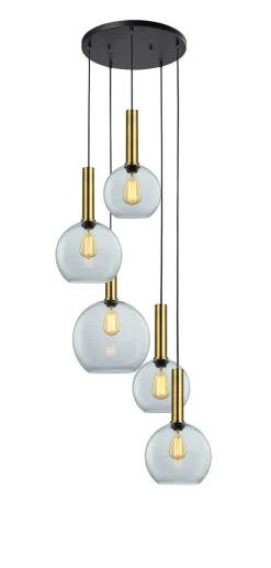 NorDesign Kjøkkenbelysning Tak|Takpendler<Less rondell takpendel 5 lys