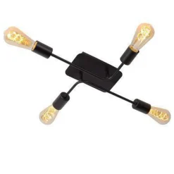 Lucide Kjøkkenbelysning Tak|Taklamper / Takplafonder<Lester taklampe - Svart