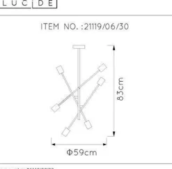 Lucide Kjøkkenbelysning Tak|Taklamper / Takplafonder<Lester taklampe -