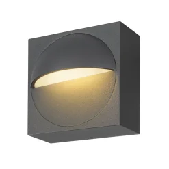 Slv Utelamper Med Opp/Ned Lys<Lid enkel vegglampe utendørs 15W 2700/3000 Kelvin IP65 - Dimbar