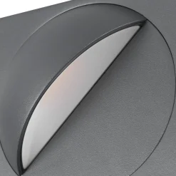 Slv Utelamper Med Opp/Ned Lys<Lid enkel vegglampe utendørs 15W 2700/3000 Kelvin IP65 - Dimbar