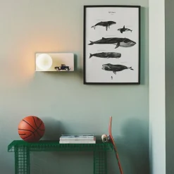 Nordlux Barneromsbelysning<Lilibeth vegglampe m/hylle