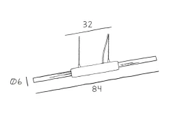Design by Us Kjøkkenbelysning Tak|Takpendler<Limbo taklampe - marmor
