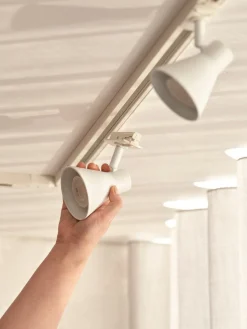 Nordlux Link Spotskinner<Link Eik 1 meter skinne med 3 spotter