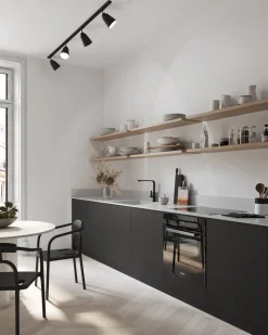 Nordlux Link Spotskinner<Link Koniekel 1 meter spottskinne med 3 spotter