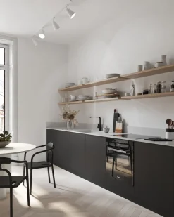 Nordlux Link Spotskinner<Link Koniekel 1 meter spottskinne med 3 spotter