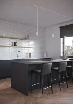 Nordlux Link Spotskinner<Link Rondie 1,8 meter spottskinne med 3 pendler