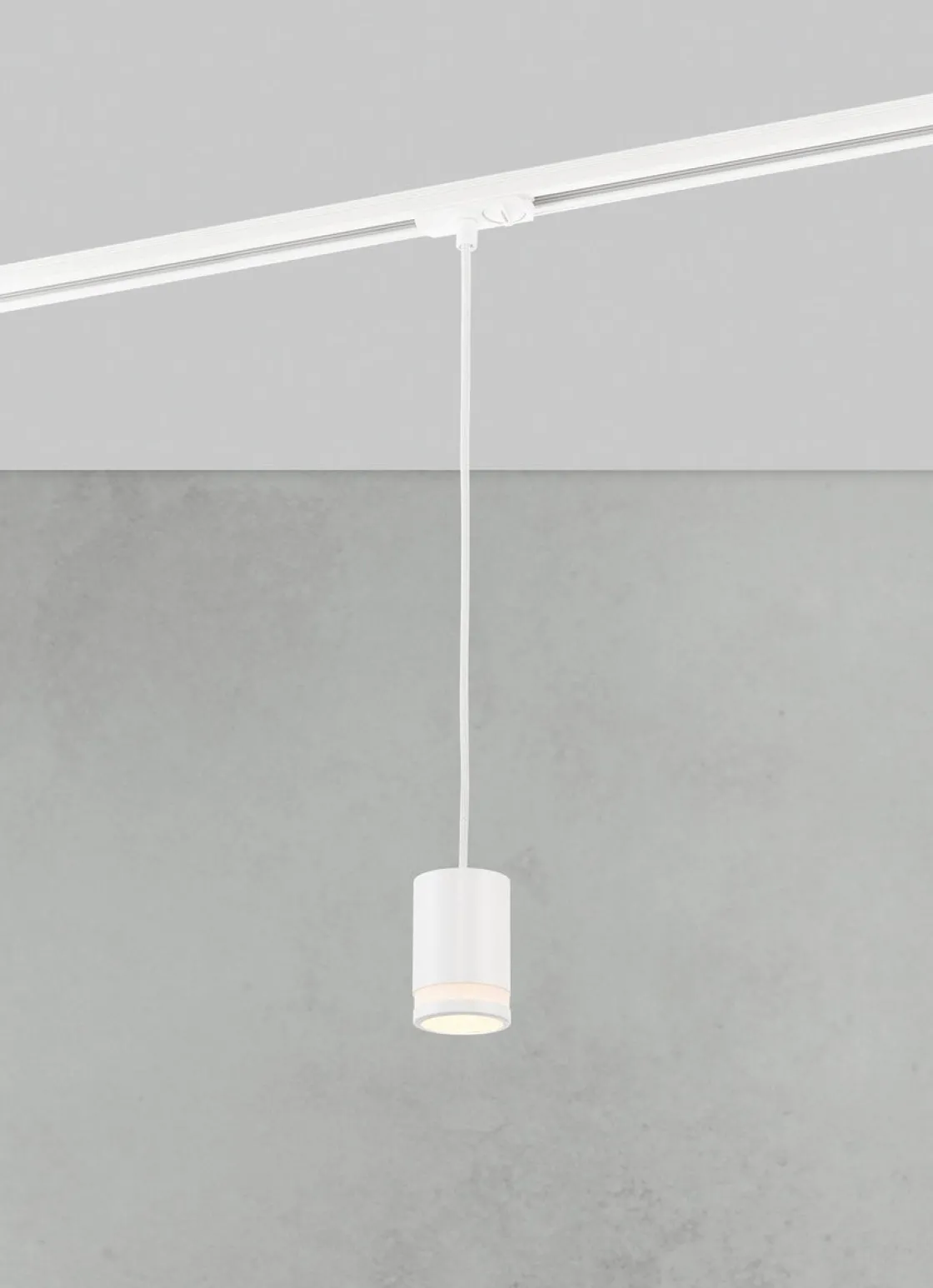 Nordlux Link Spotskinner<Link Rondie 1 meter spottskinne med 3 pendler